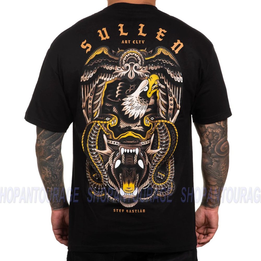 Sullen Art Collective Bastian Standard SCM4708 Short Sleeve Men`s Skull T-shirt